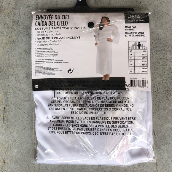 Heaven Sent Adult Costume! New! - Picture 3 of 4